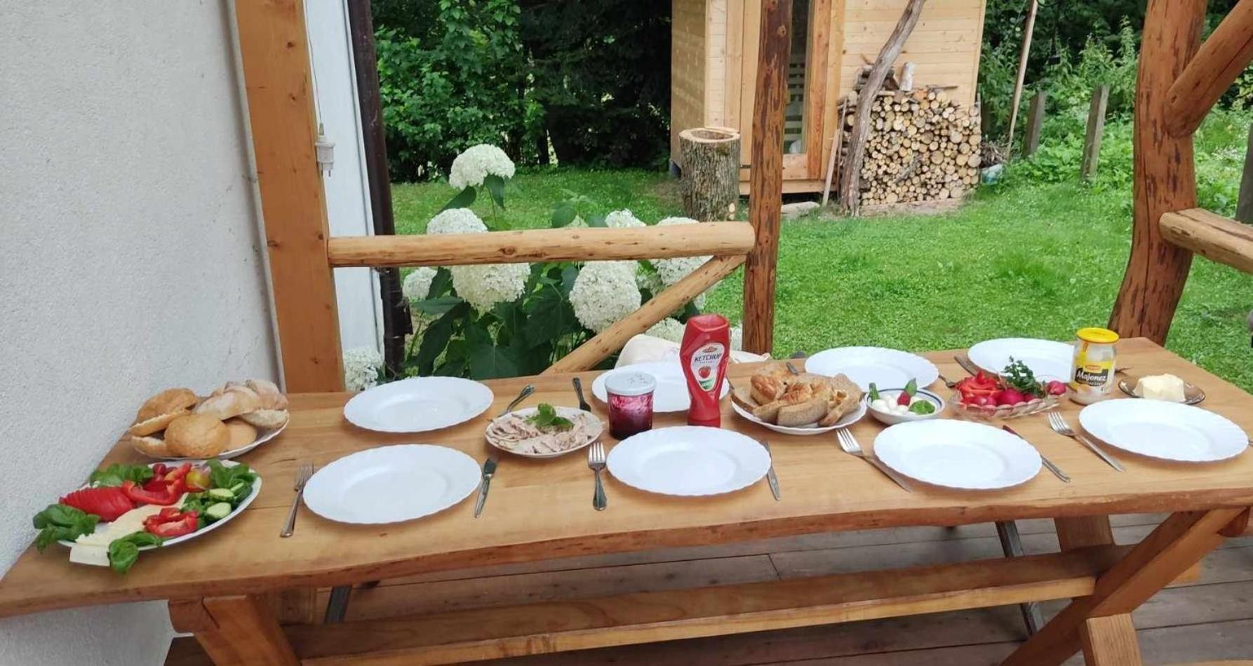 莱斯科Bieszczadzki Kat别墅 外观 照片